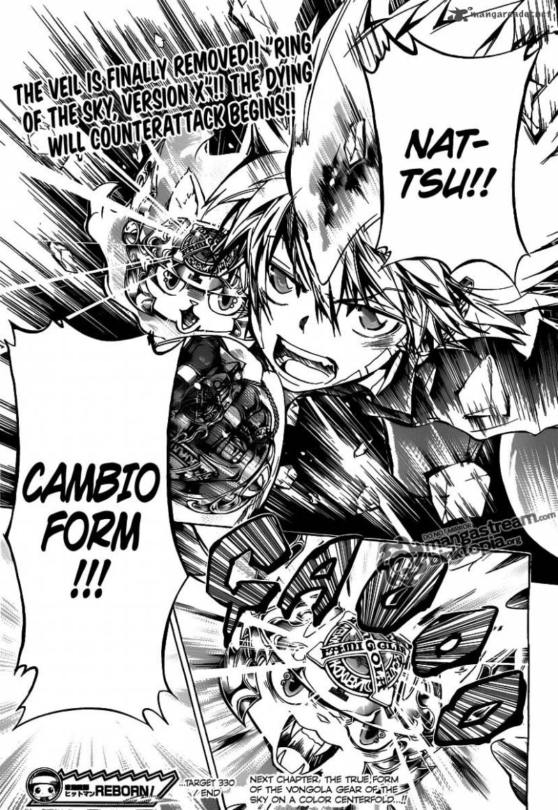 Katekyo Hitman Reborn Chapter 330 Page 18