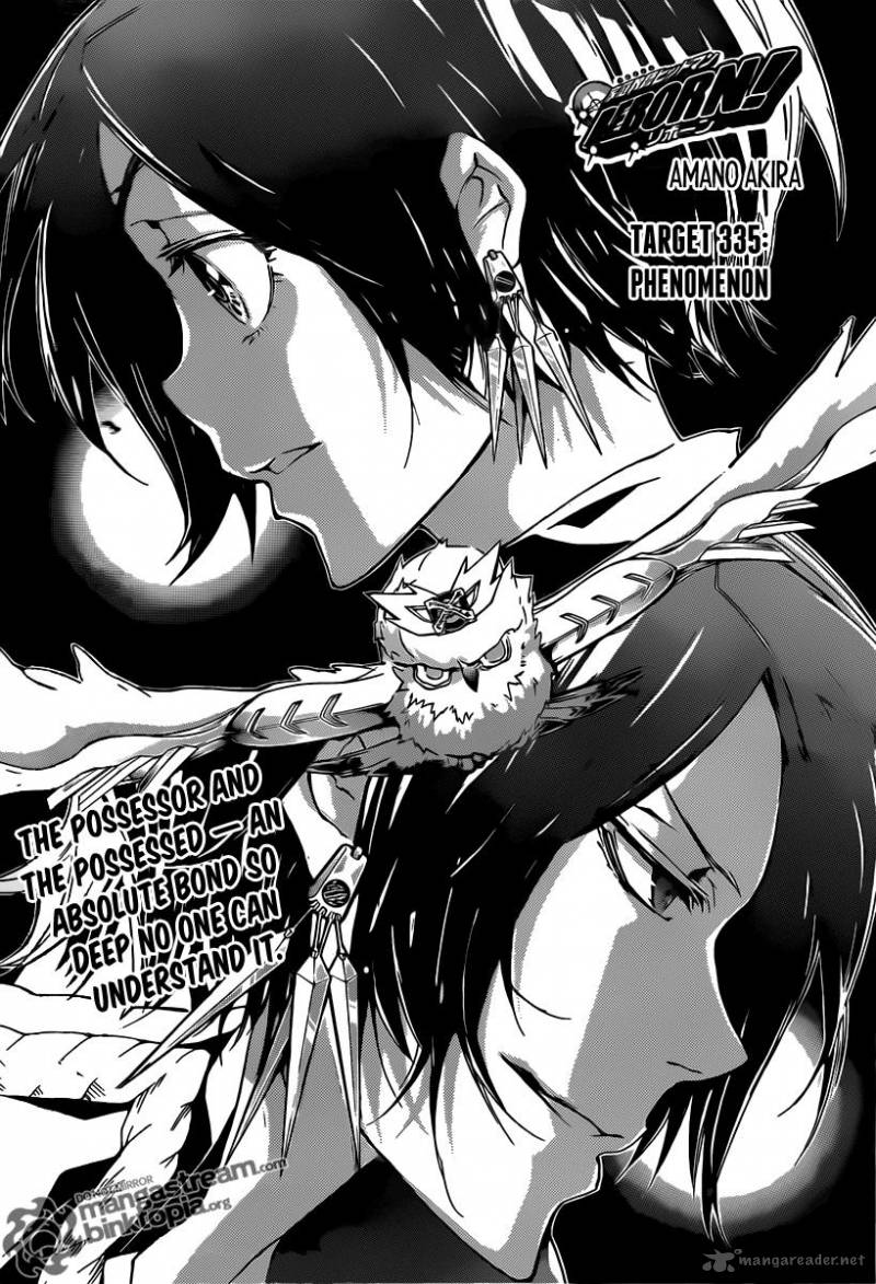 Katekyo Hitman Reborn Chapter 335 Page 1