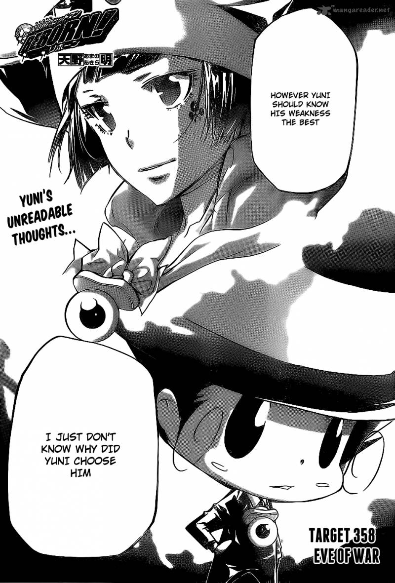 Katekyo Hitman Reborn Chapter 358 Page 6