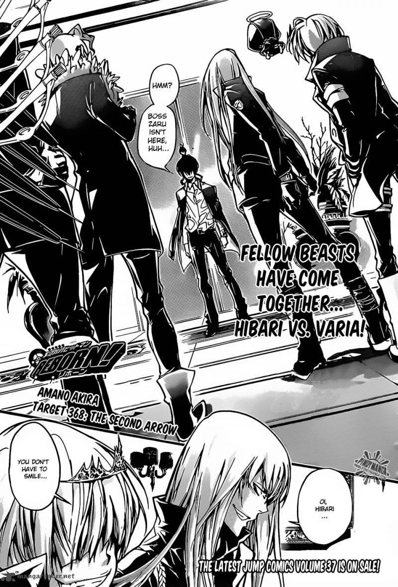 Katekyo Hitman Reborn Chapter 368 Page 3