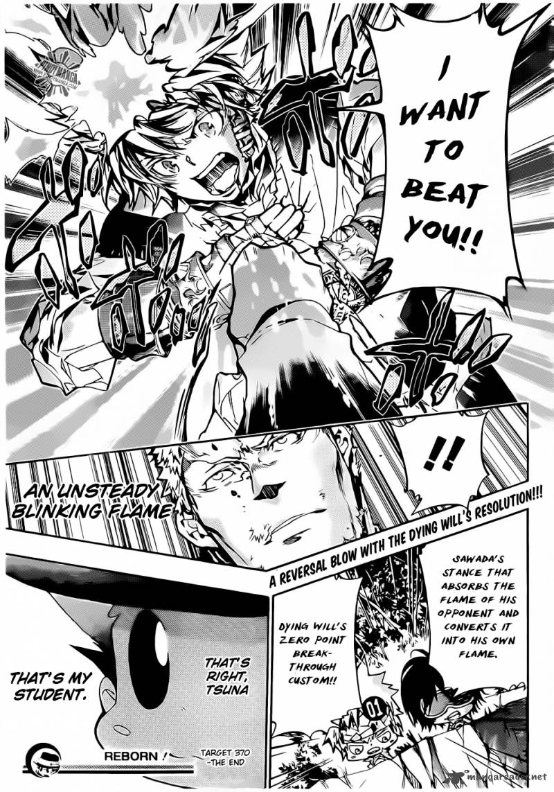 Katekyo Hitman Reborn Chapter 370 Page 17