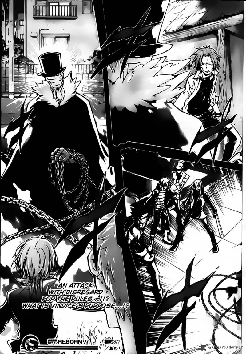 Katekyo Hitman Reborn Chapter 377 Page 18