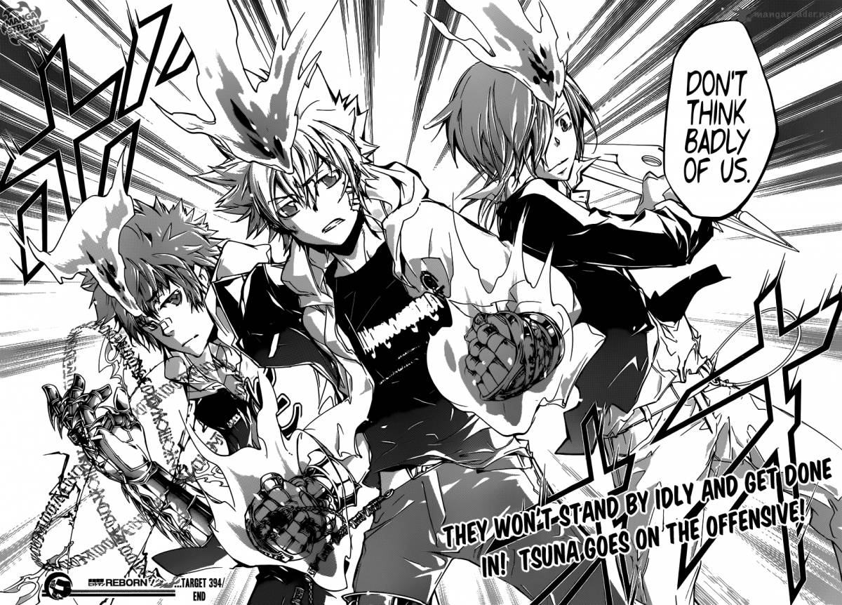 Katekyo Hitman Reborn Chapter 394 Page 20