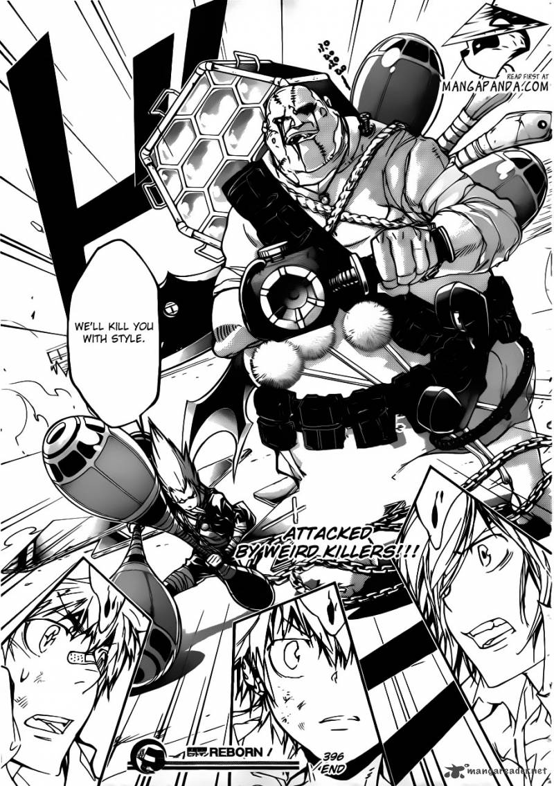 Katekyo Hitman Reborn Chapter 396 Page 18