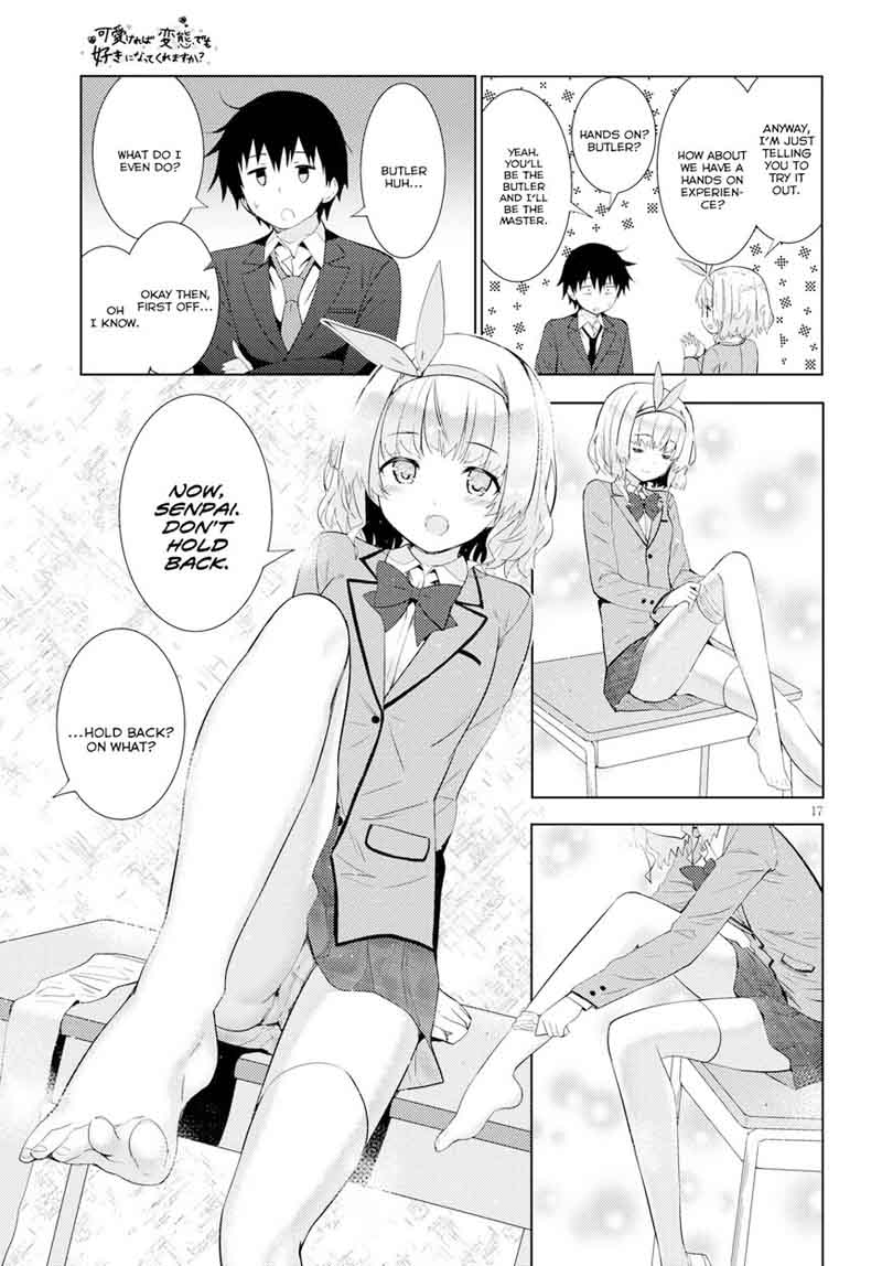 KawaIIkereba Hentai Demo Suki Ni Natte Kuremasu Ka Chapter 8 Page 17