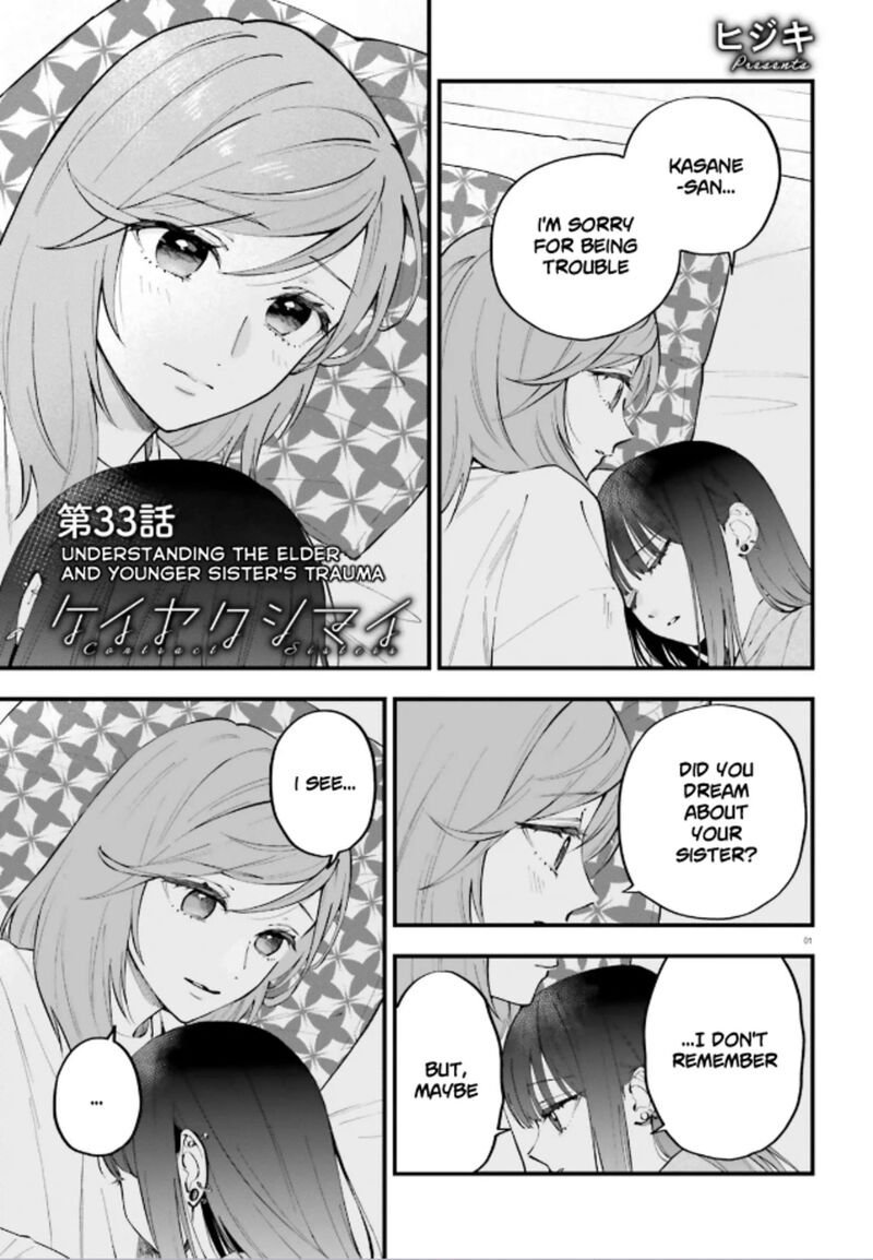 Keiyaku Shimai Chapter 33b Page 1