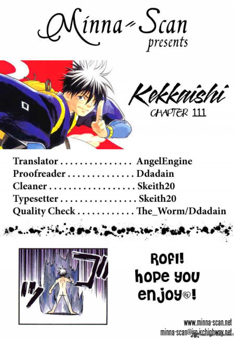 Kekkaishi Chapter 111 Page 1