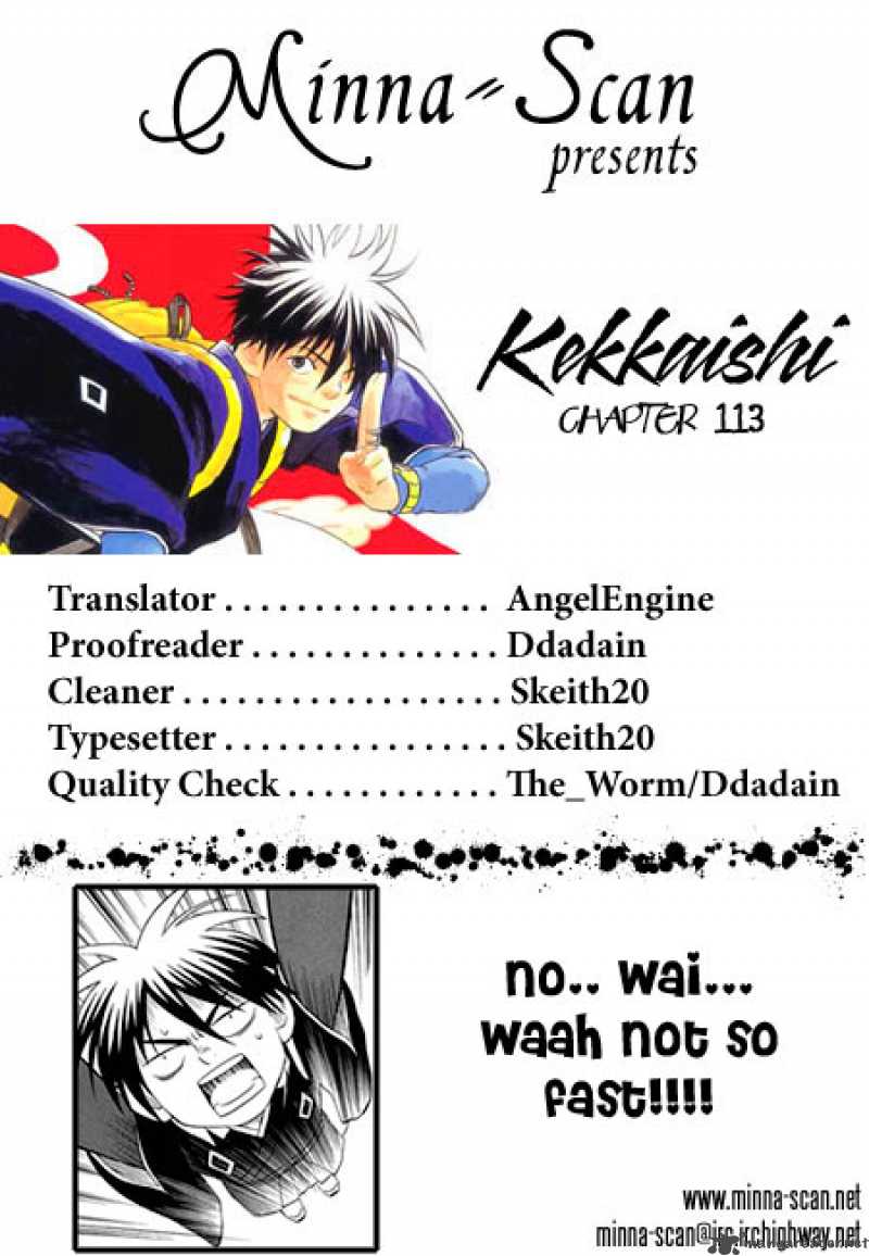 Kekkaishi Chapter 113 Page 1