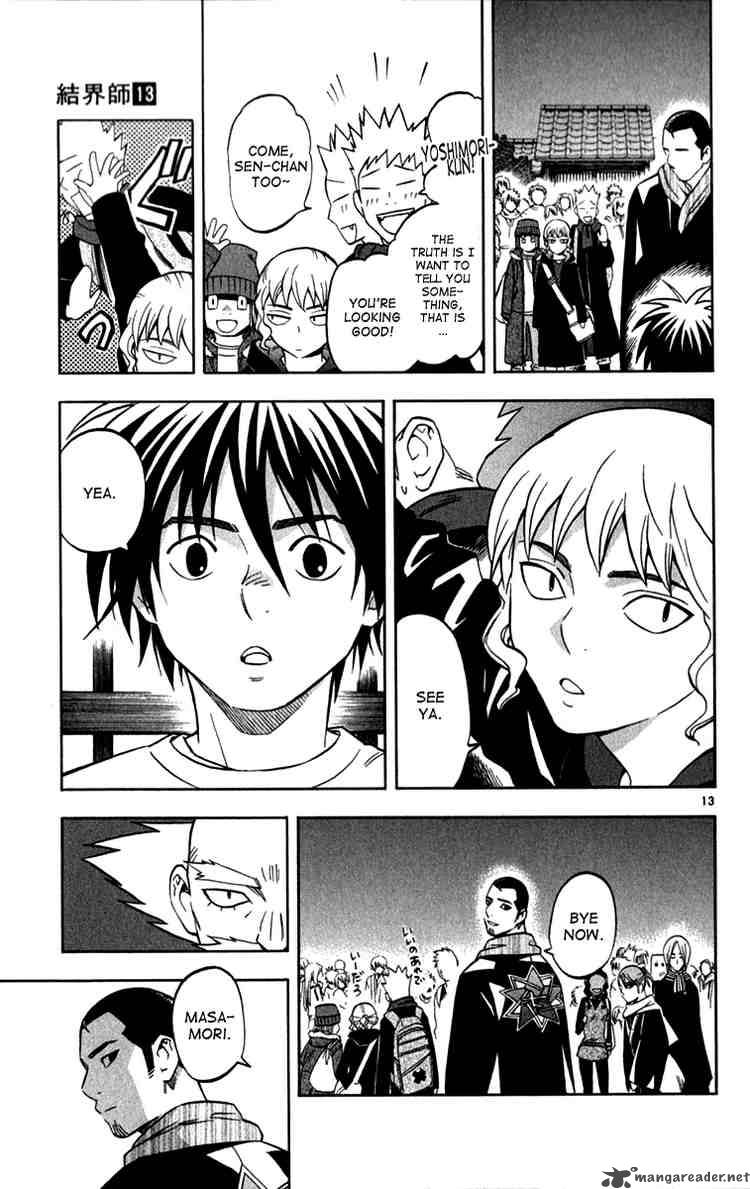 Kekkaishi Chapter 121 Page 13