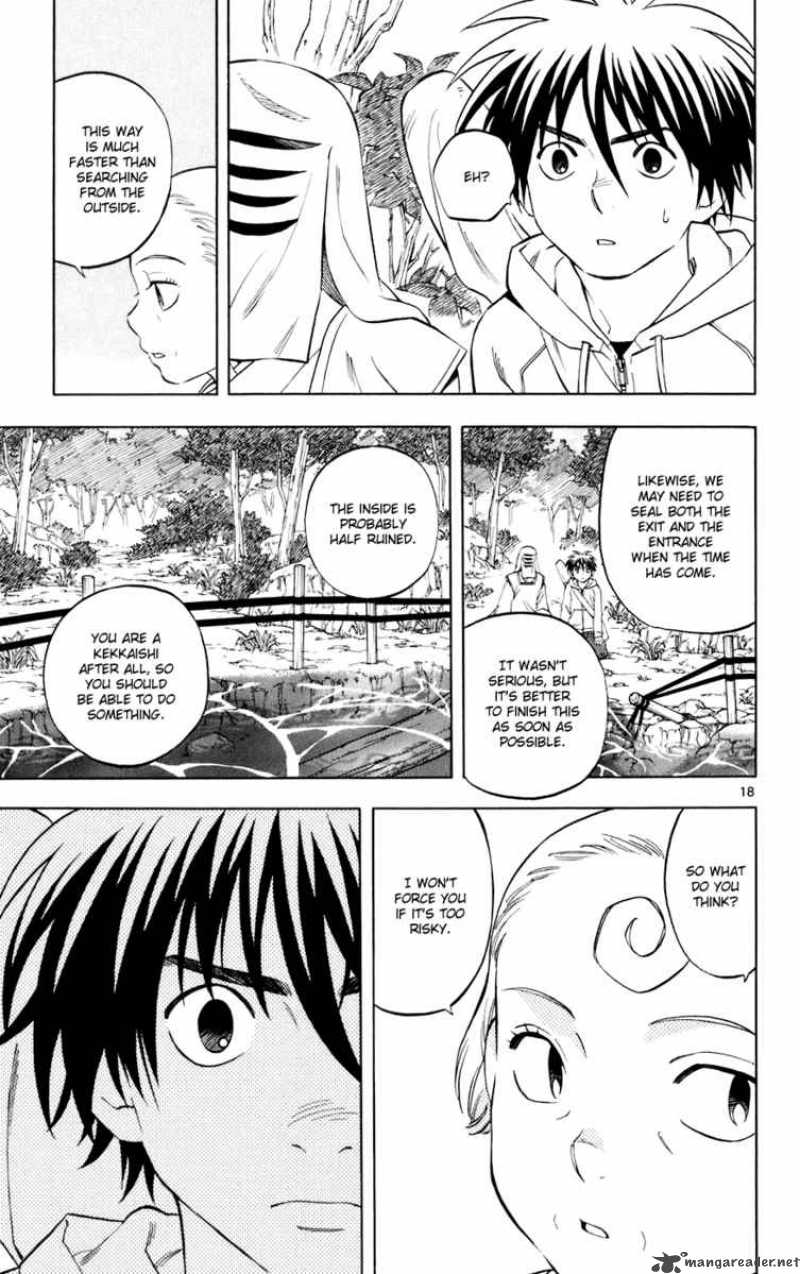 Kekkaishi Chapter 195 Page 112