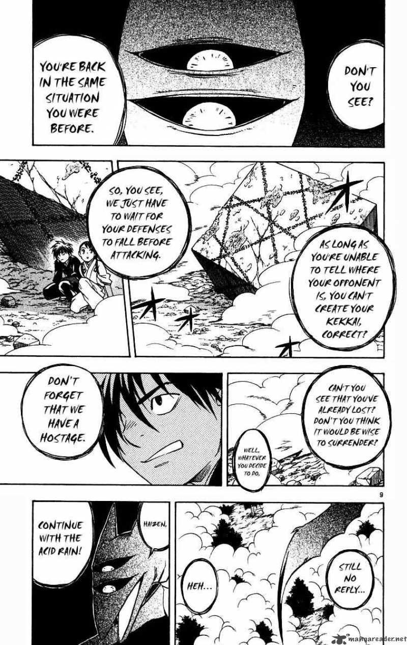 Kekkaishi Chapter 67 Page 9