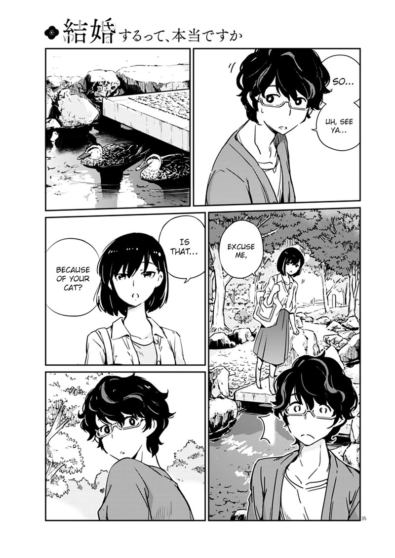 Kekkon Surutte Hontou Desu Ka 365 Days To The Wedding Chapter 1 Page 34