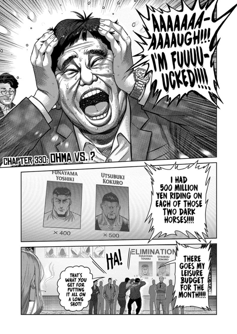 Kengan Omega Chapter 330 Page 1