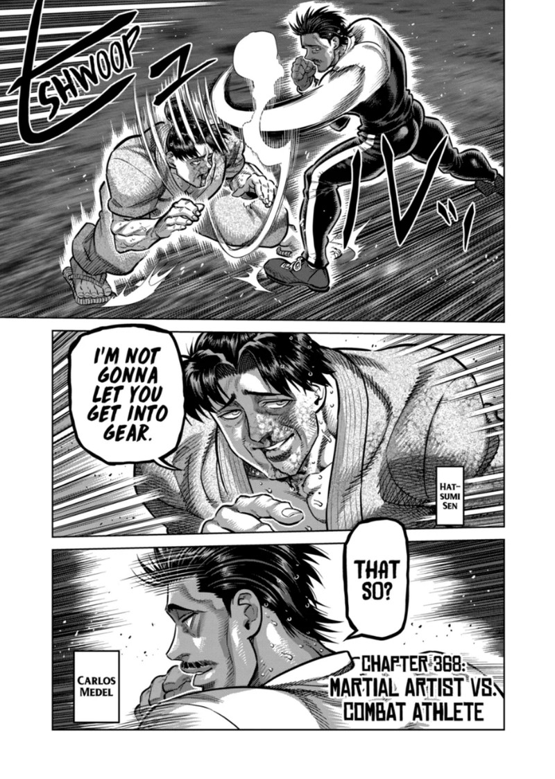 Kengan Omega Chapter 368 Page 1