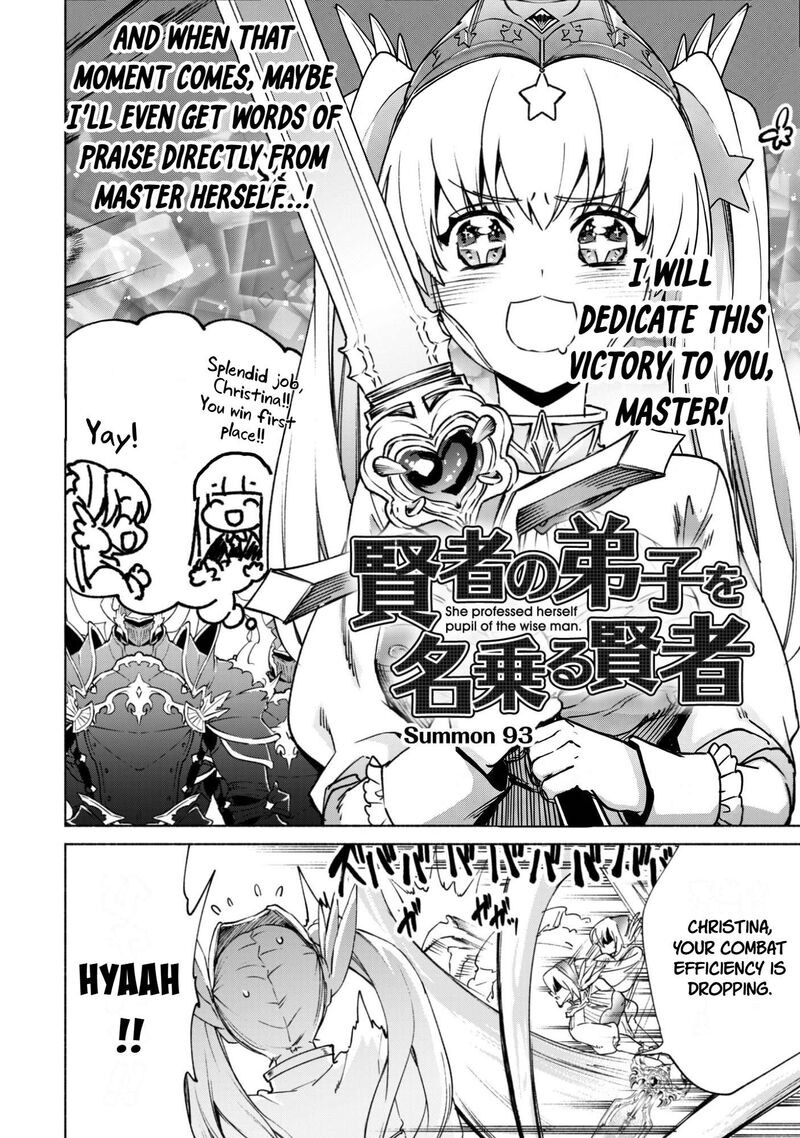 Kenja No Deshi Wo Nanoru Kenja Chapter 93 Page 2