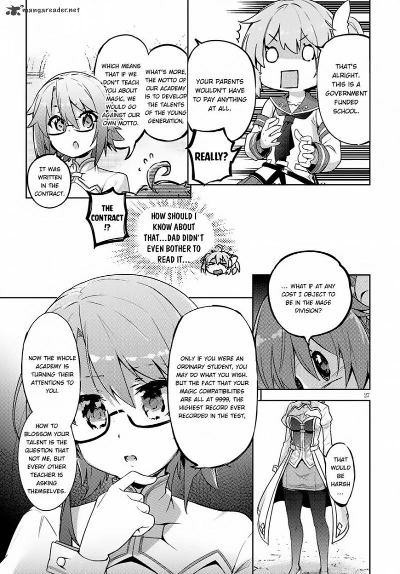 Kenshi O Mezashite Nyugaku Shitanoni Maho Tekisei 9999 Nandesukedo Chapter 1 Page 29