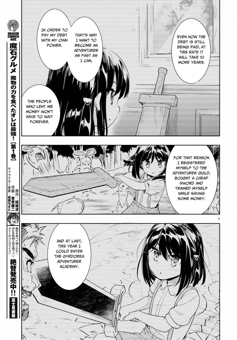 Kenshi O Mezashite Nyugaku Shitanoni Maho Tekisei 9999 Nandesukedo Chapter 24 Page 9