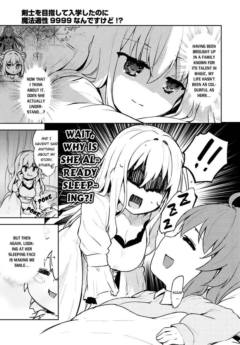 Kenshi O Mezashite Nyugaku Shitanoni Maho Tekisei 9999 Nandesukedo Chapter 3 Page 24