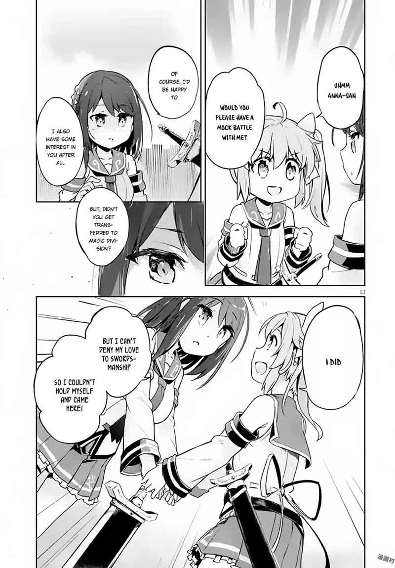 Kenshi O Mezashite Nyugaku Shitanoni Maho Tekisei 9999 Nandesukedo Chapter 4 Page 14