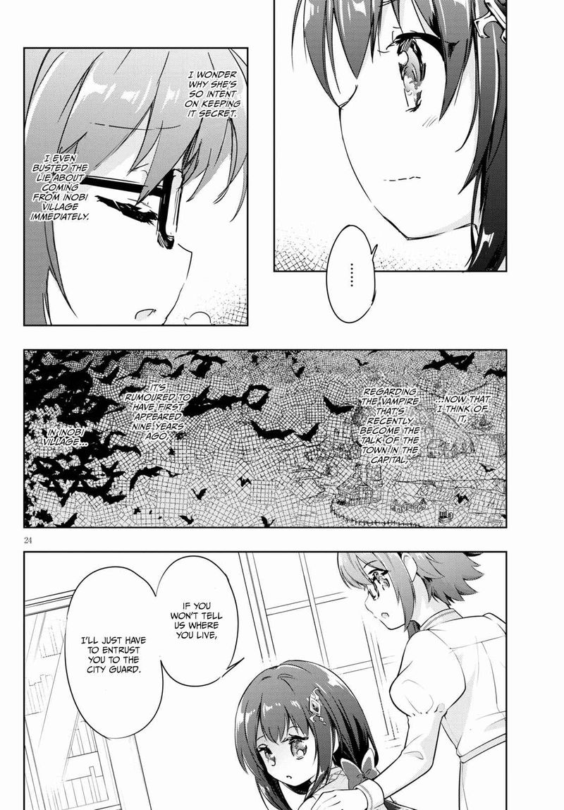 Kenshi O Mezashite Nyugaku Shitanoni Maho Tekisei 9999 Nandesukedo Chapter 46 Page 24