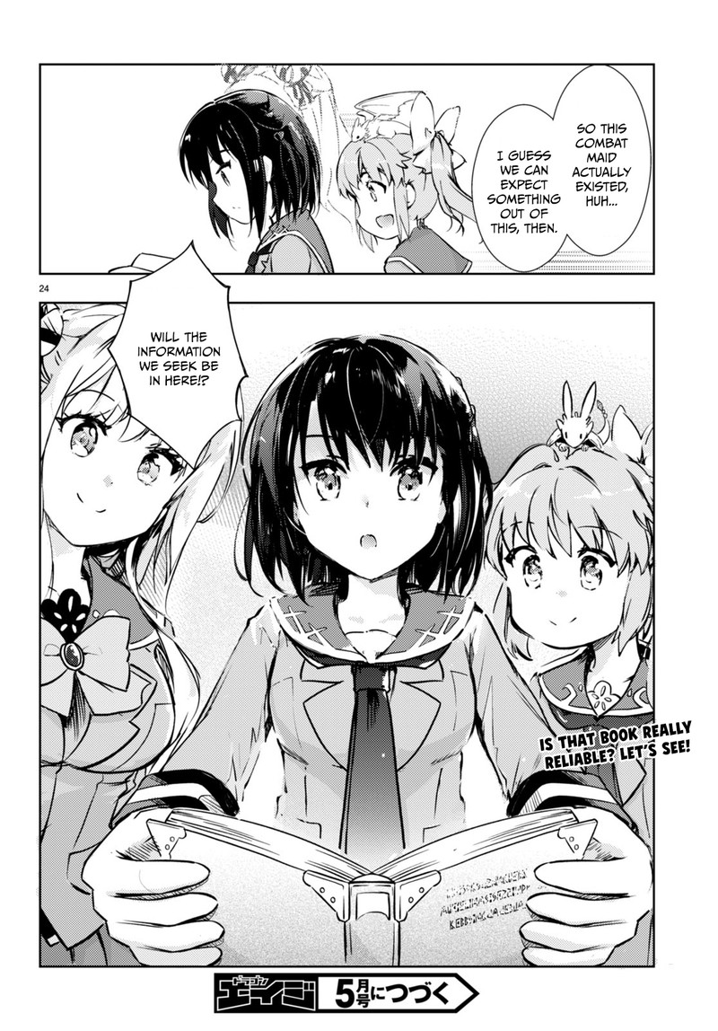 Kenshi O Mezashite Nyugaku Shitanoni Maho Tekisei 9999 Nandesukedo Chapter 61 Page 24