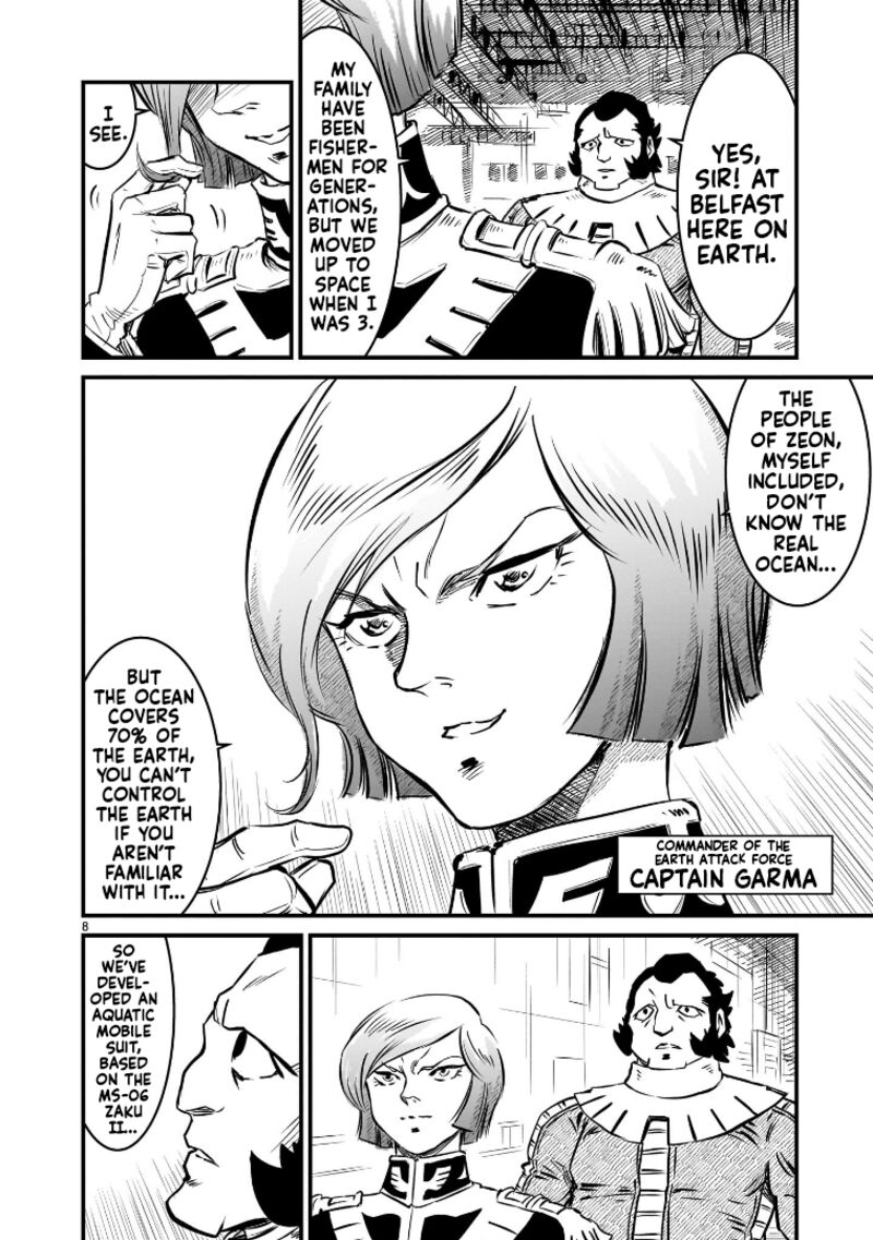 Kidou Senshi Gundam Flanagan Boon Senki Chapter 1 Page 8