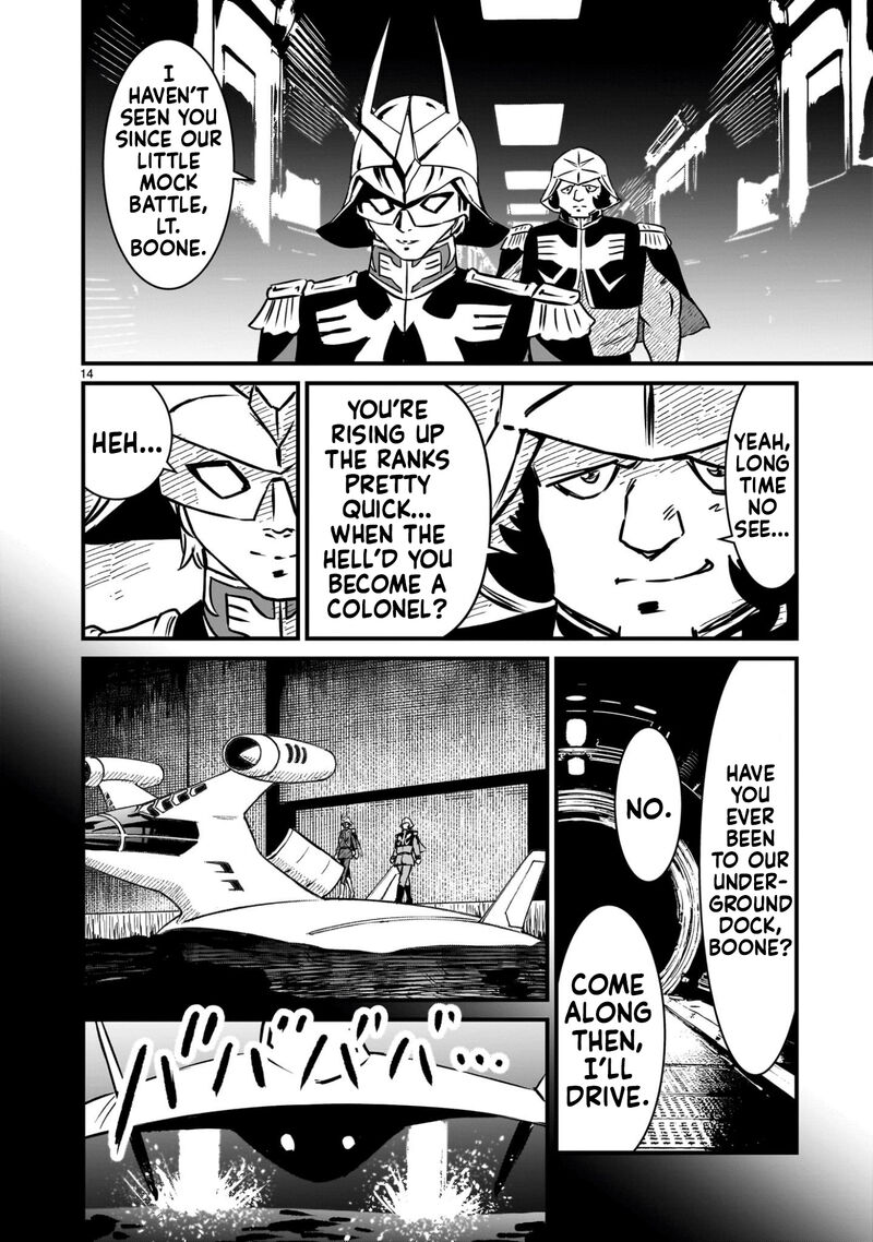 Kidou Senshi Gundam Flanagan Boon Senki Chapter 18 Page 14