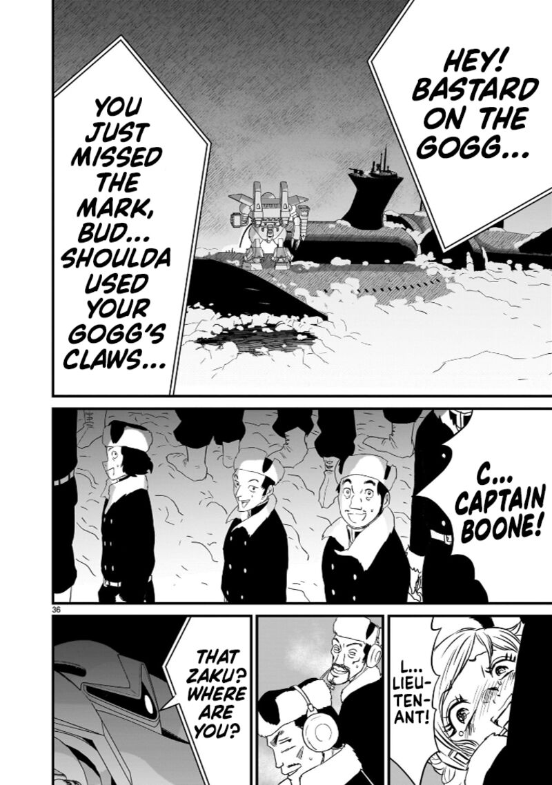 Kidou Senshi Gundam Flanagan Boon Senki Chapter 23 Page 36