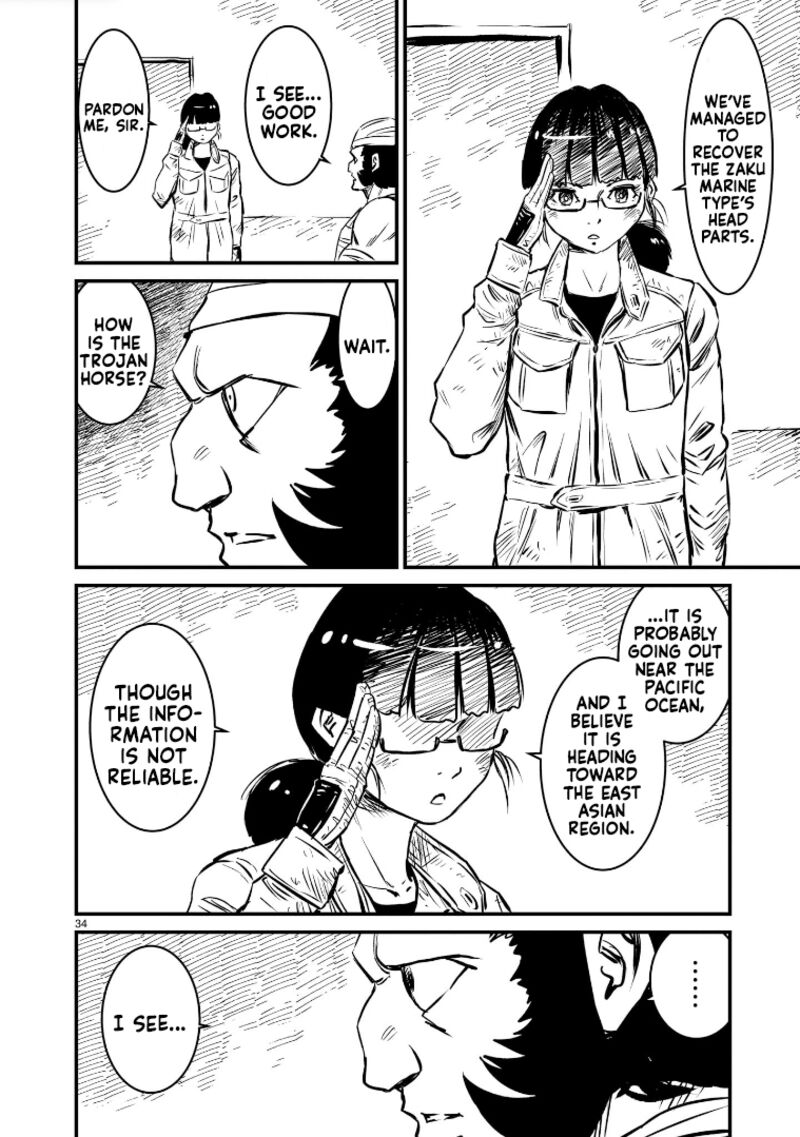 Kidou Senshi Gundam Flanagan Boon Senki Chapter 4 Page 31