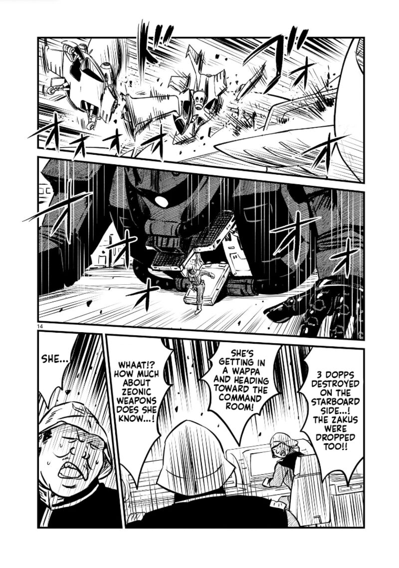 Kidou Senshi Gundam Flanagan Boon Senki Chapter 7 Page 14