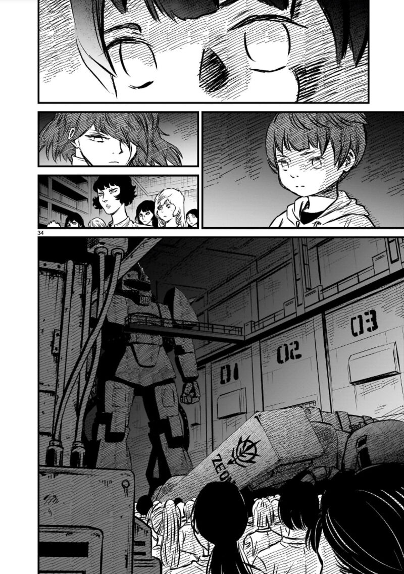 Kidou Senshi Gundam Flanagan Boon Senki Chapter 9 Page 33
