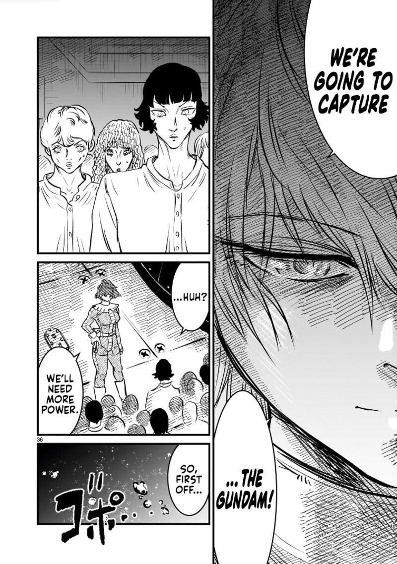 Kidou Senshi Gundam Flanagan Boon Senki Chapter 9 Page 35