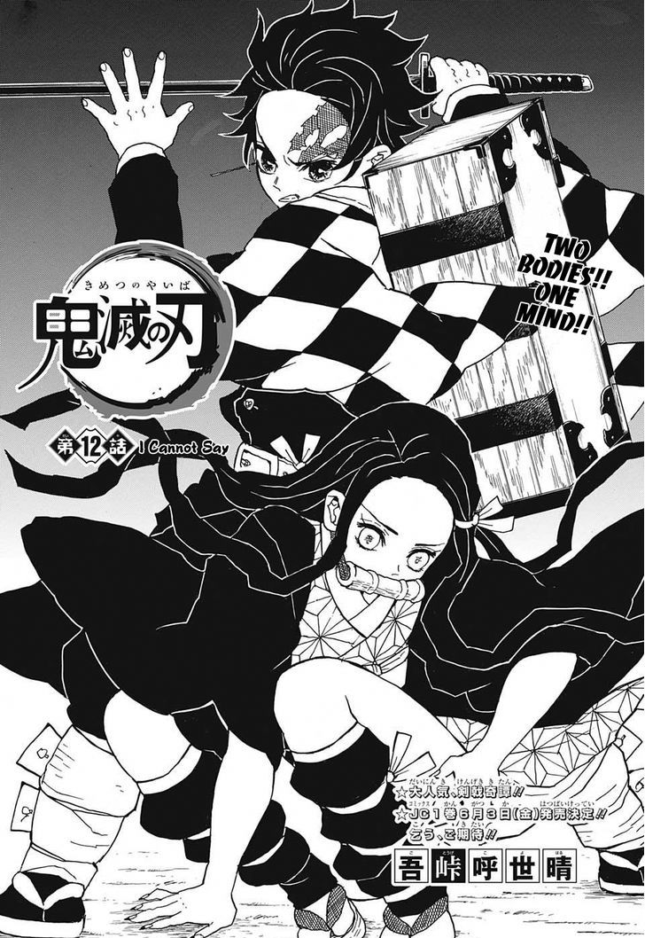 Kimetsu No Yaiba Chapter 12 Page 1