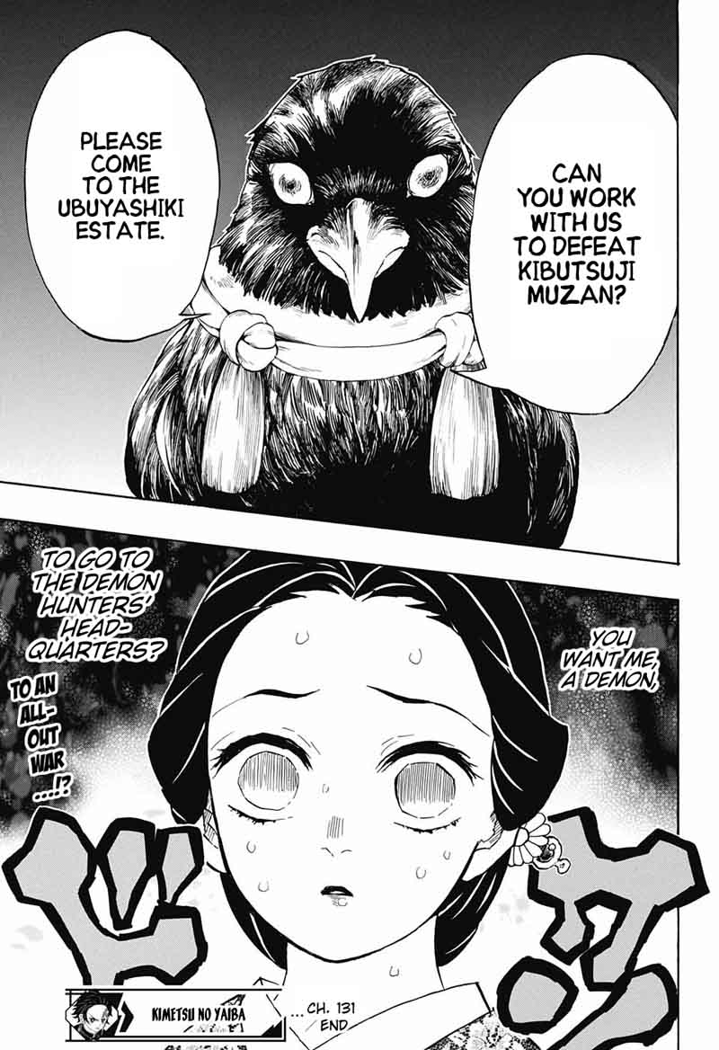 Kimetsu No Yaiba Chapter 131 Page 21