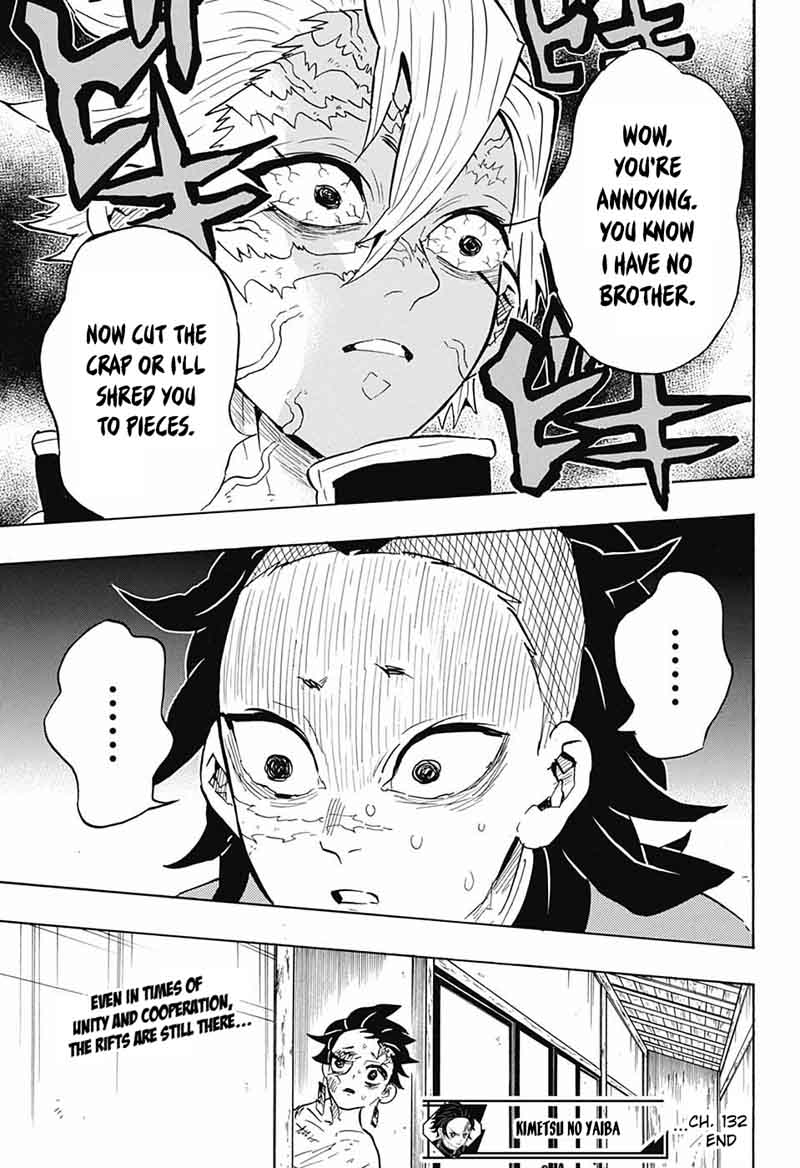 Kimetsu No Yaiba Chapter 132 Page 19