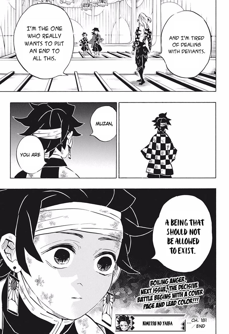 Kimetsu No Yaiba Chapter 181 Page 18