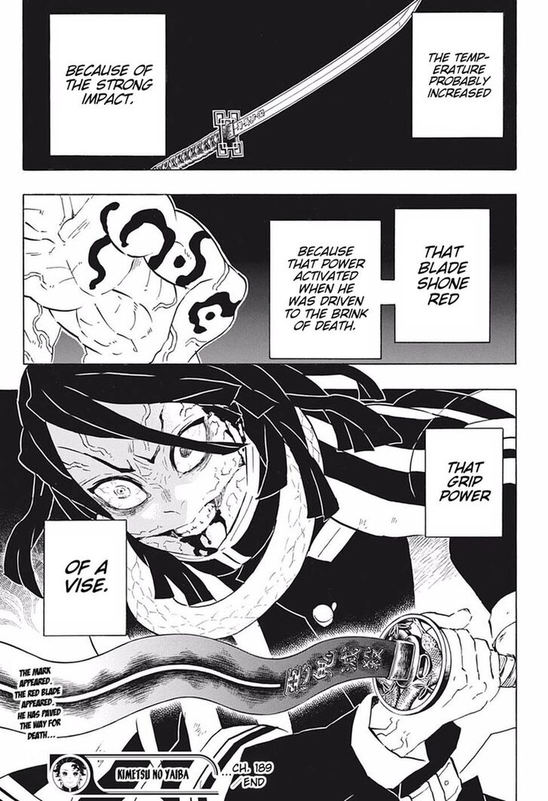 Kimetsu No Yaiba Chapter 189 Page 17