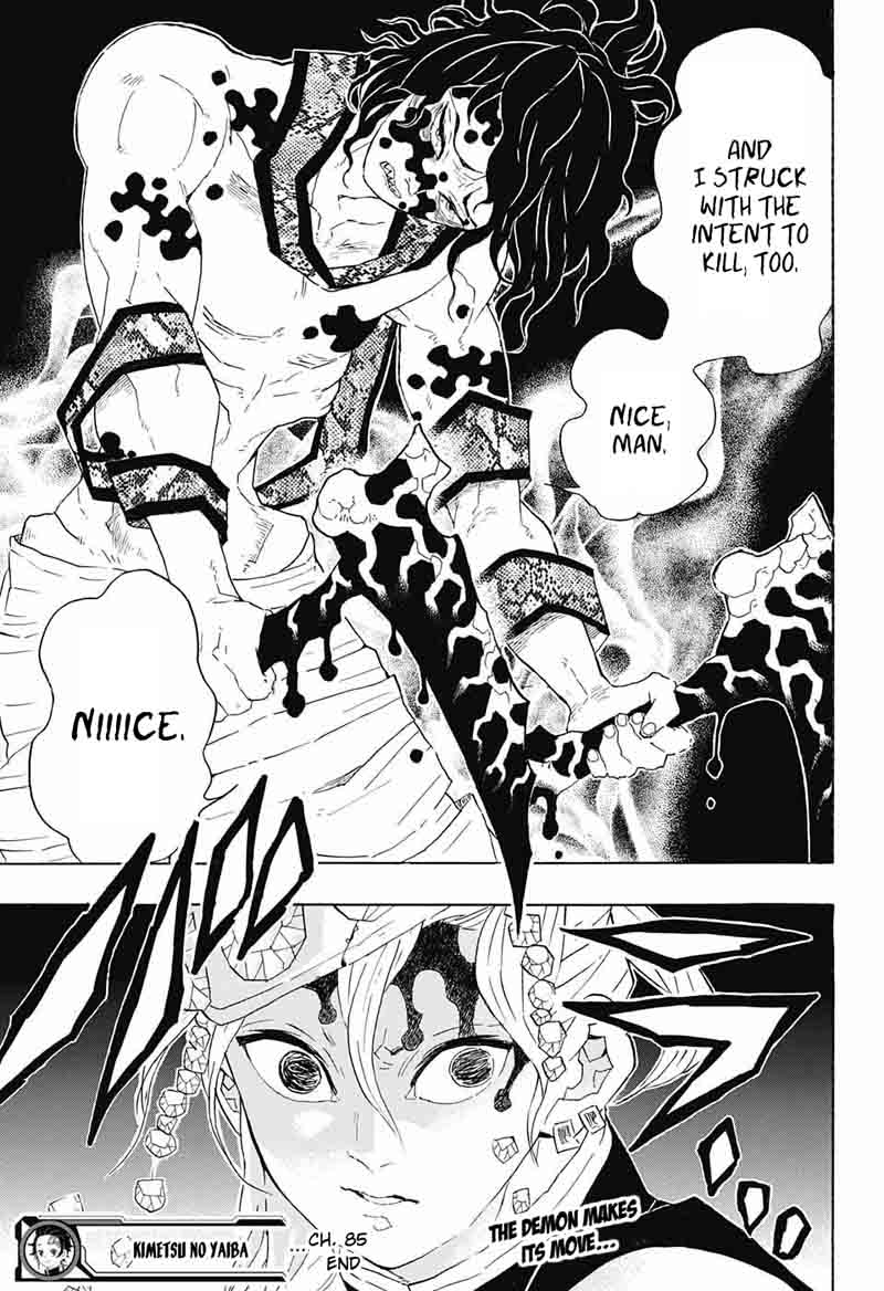 Kimetsu No Yaiba Chapter 85 Page 19