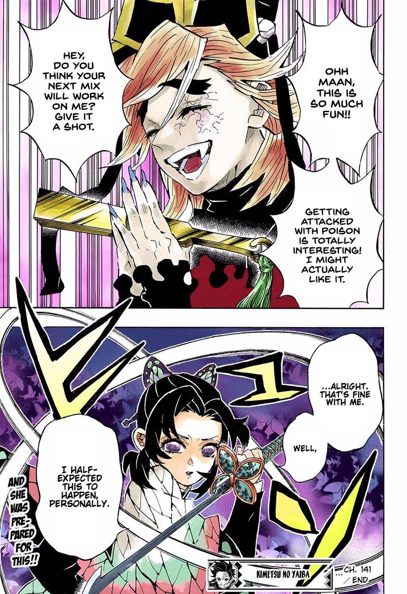 Kimetsu No Yaiba Digital Colored Comics Chapter 141 Page 19