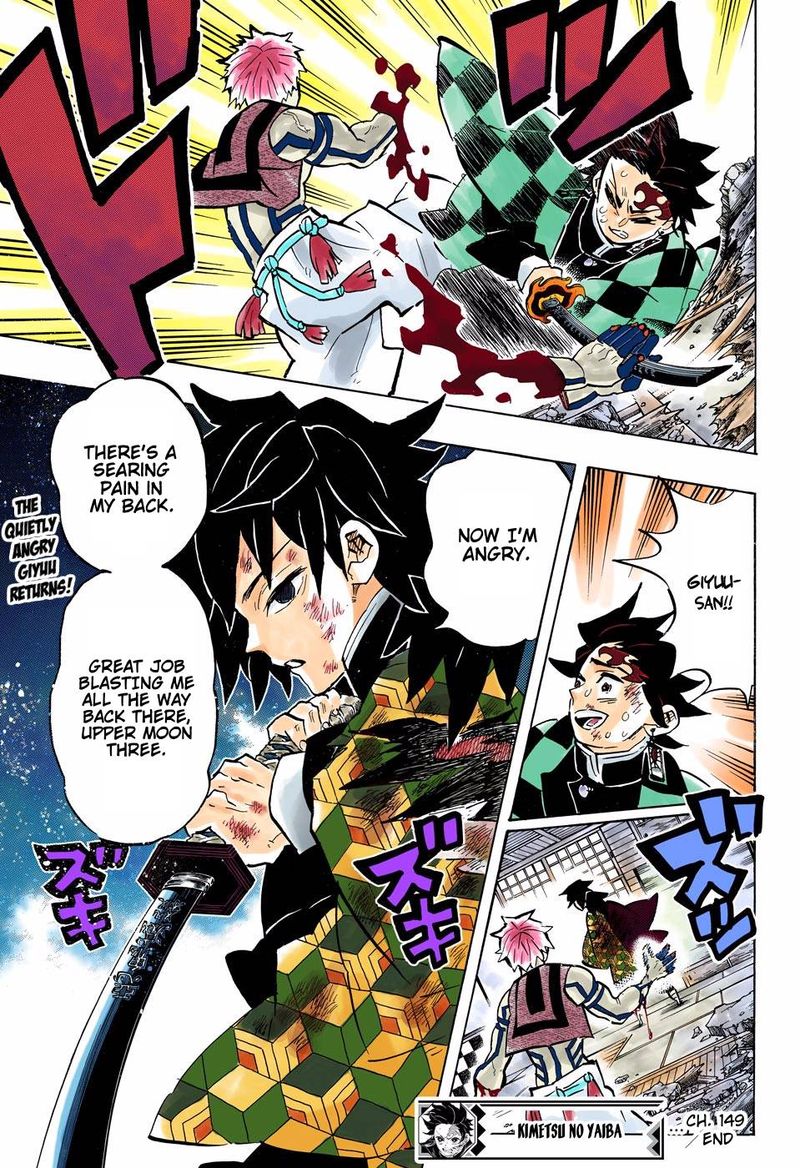 Kimetsu No Yaiba Digital Colored Comics Chapter 149 Page 19