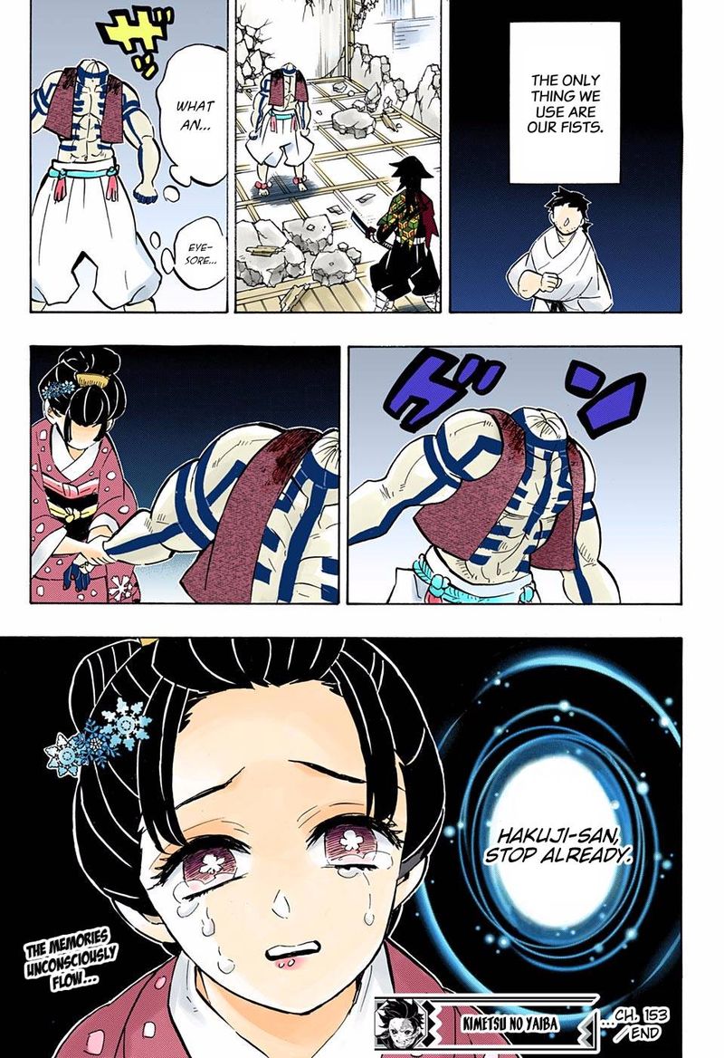 Kimetsu No Yaiba Digital Colored Comics Chapter 153 Page 19