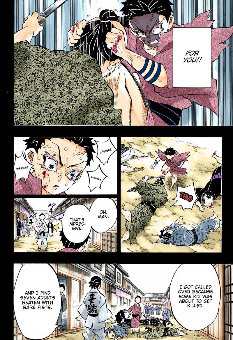 Kimetsu No Yaiba Digital Colored Comics Chapter 154 Page 12