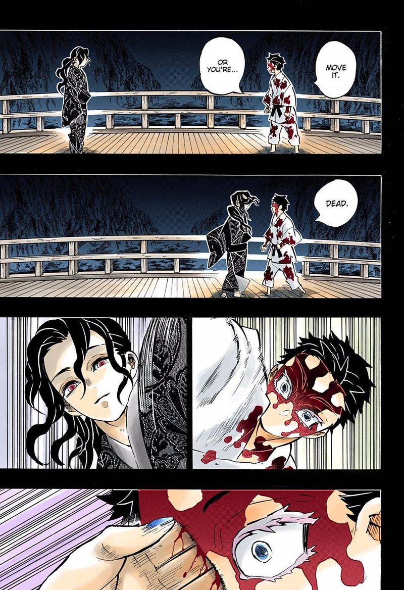 Kimetsu No Yaiba Digital Colored Comics Chapter 155 Page 17