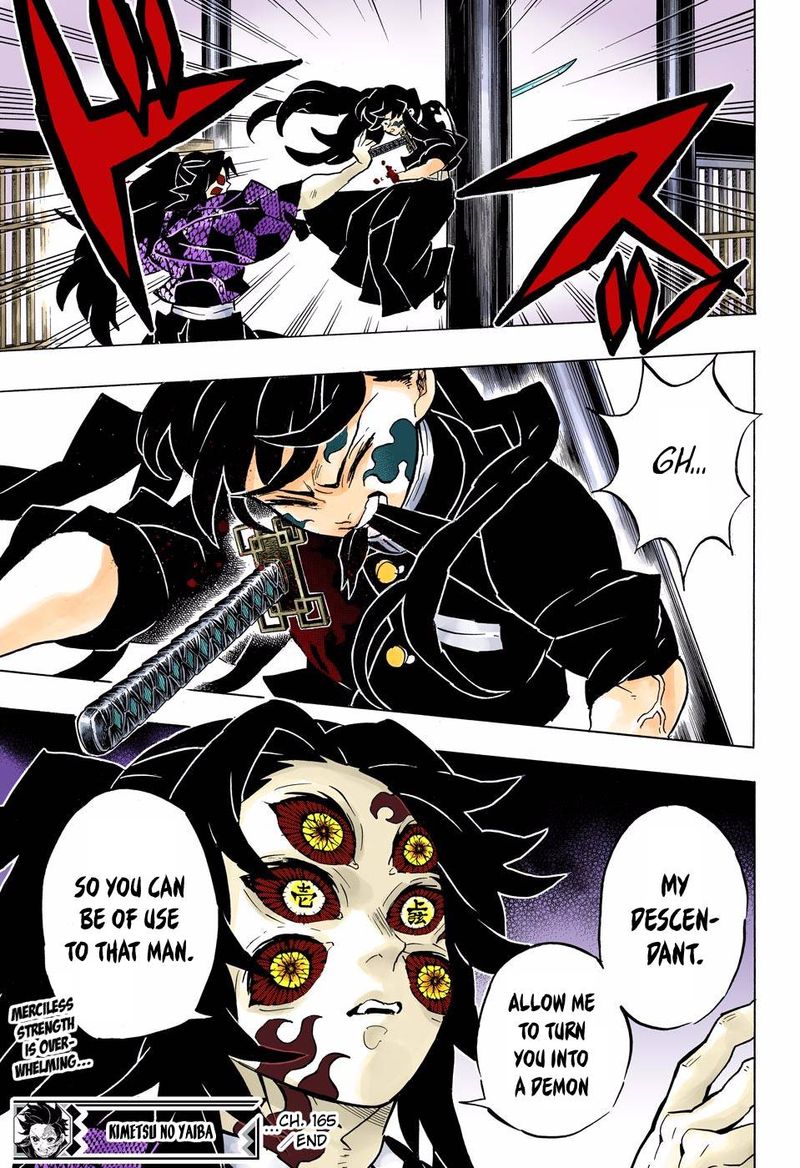 Kimetsu No Yaiba Digital Colored Comics Chapter 165 Page 18