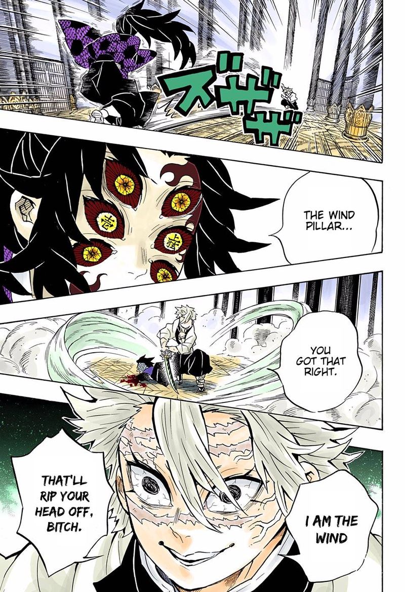 Kimetsu No Yaiba Digital Colored Comics Chapter 166 Page 11