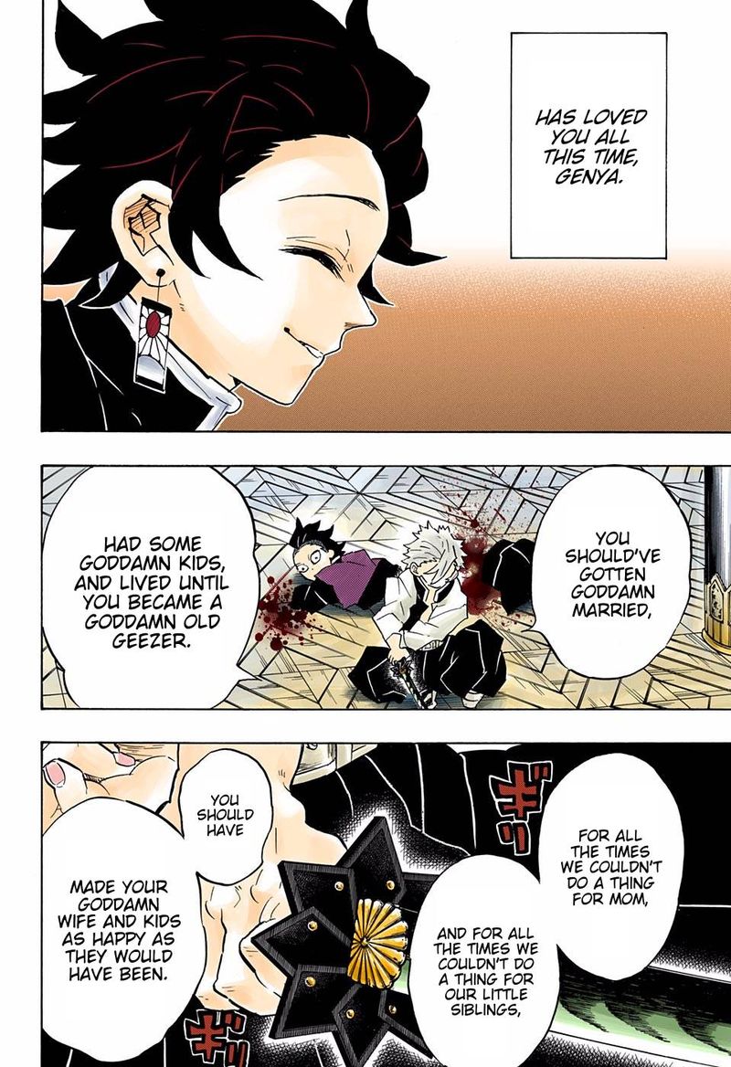 Kimetsu No Yaiba Digital Colored Comics Chapter 166 Page 14