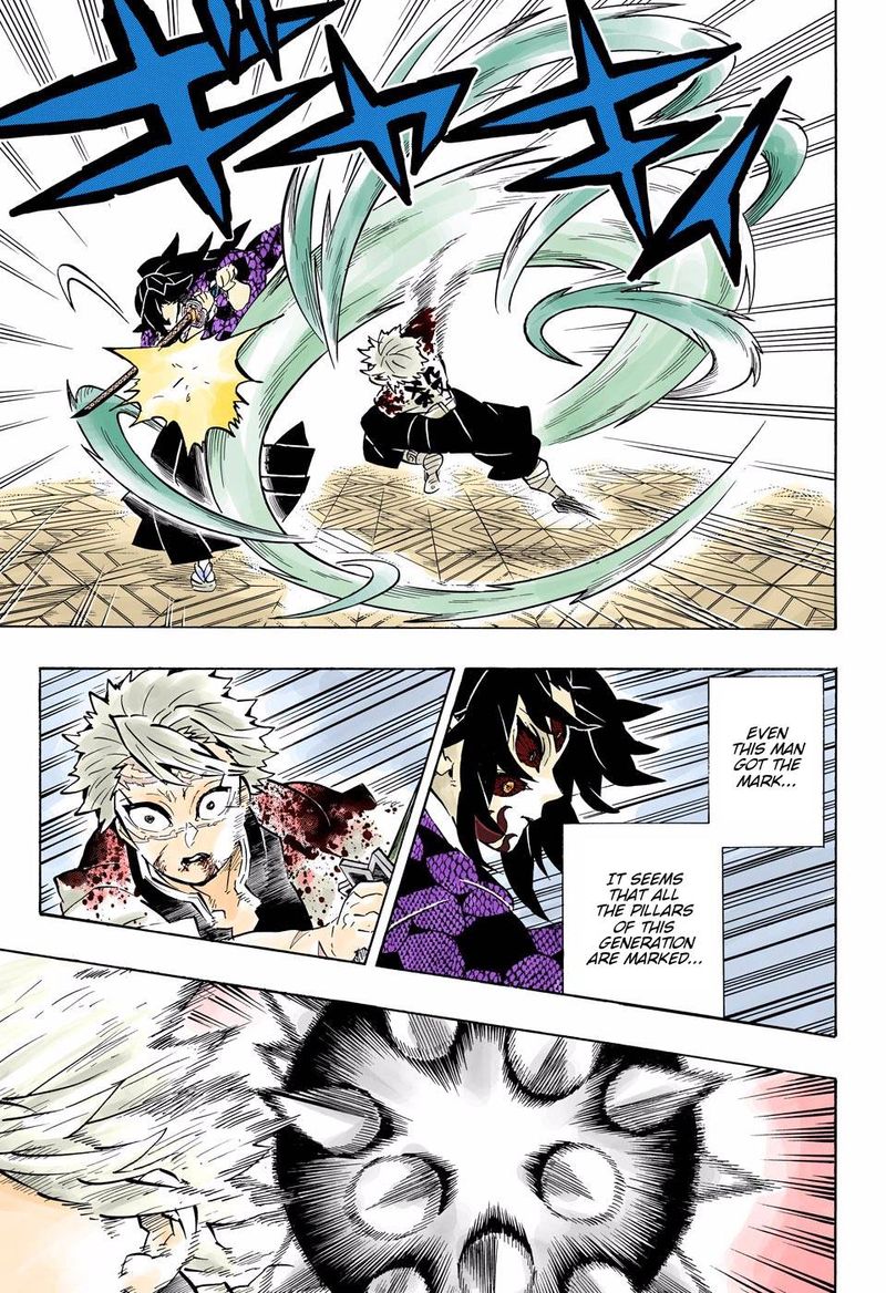 Kimetsu No Yaiba Digital Colored Comics Chapter 170 Page 17