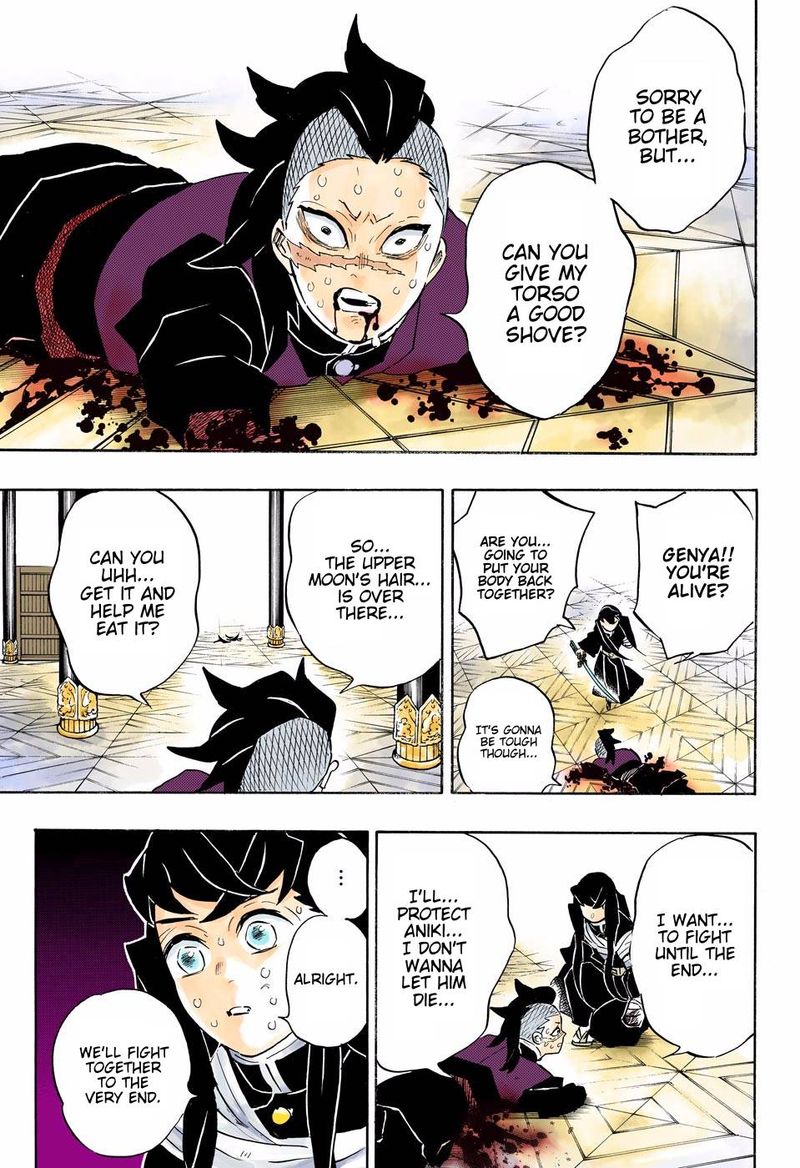 Kimetsu No Yaiba Digital Colored Comics Chapter 170 Page 5