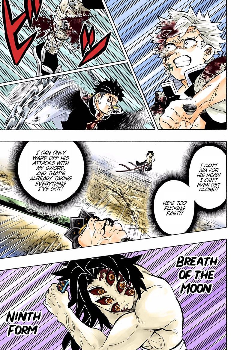 Kimetsu No Yaiba Digital Colored Comics Chapter 172 Page 9