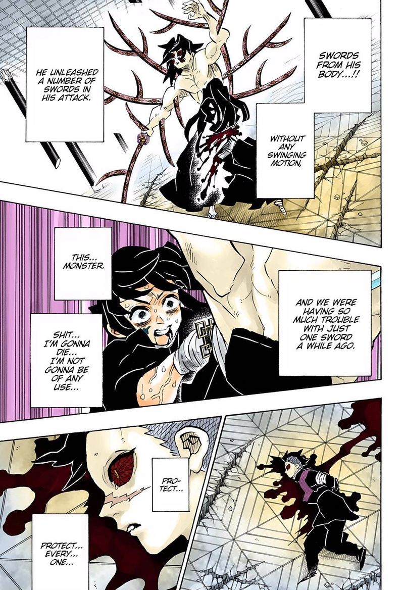 Kimetsu No Yaiba Digital Colored Comics Chapter 175 Page 9